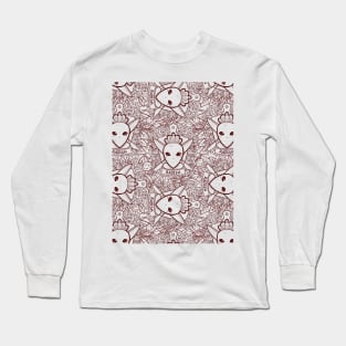 Radish and Knife Coat of Arms Long Sleeve T-Shirt